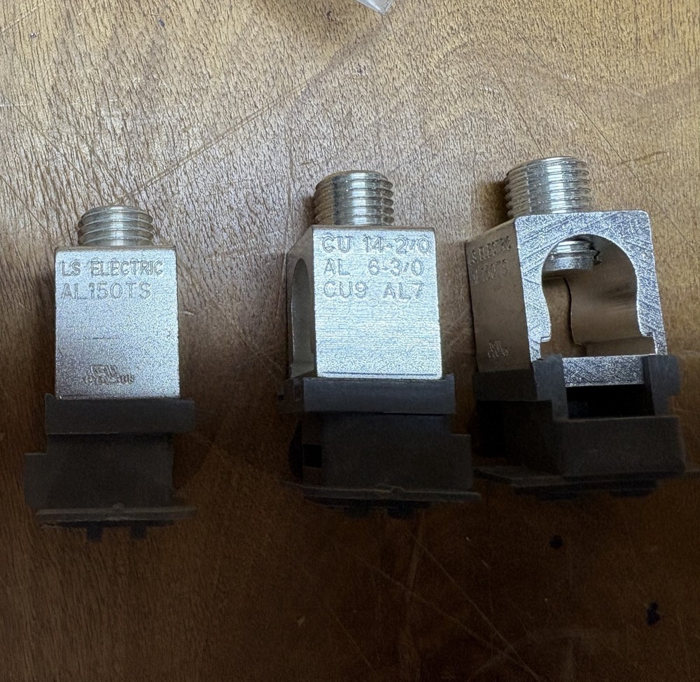 (5 Packs) New LS Electric AL150TS Lug Assembly 3-Piece LS Electric AL150TS