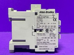Allen Bradley 100-C12*10 Ser A 110/120v 50/60Hz 25 A Contactor