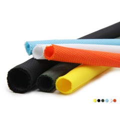 PET Nylon Opened Braided Cable Sleeving Expandable Tidy Wire Harness Flexible