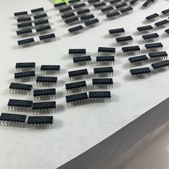 Texas Instruments CD4060BE 16 PIN Counter IC 100 Pcs PCB Electronic Divider#1123