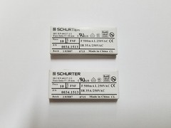 NEW LOT OF 20 SCHURTER 0034.1513 TIME DELAY FUSE F 500MA L 250VAC