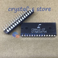 1PCS AUDIO INTERFACE RECEIVER IC CIRRUS LOGIC DIP-28 CS8412-CP CS8412CP