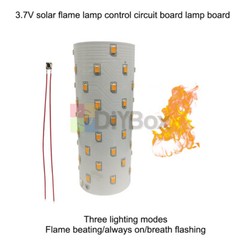 3.7V Solar Flame Lamp PCBA Simulated Solar Torch lamp Controller Circuit Board