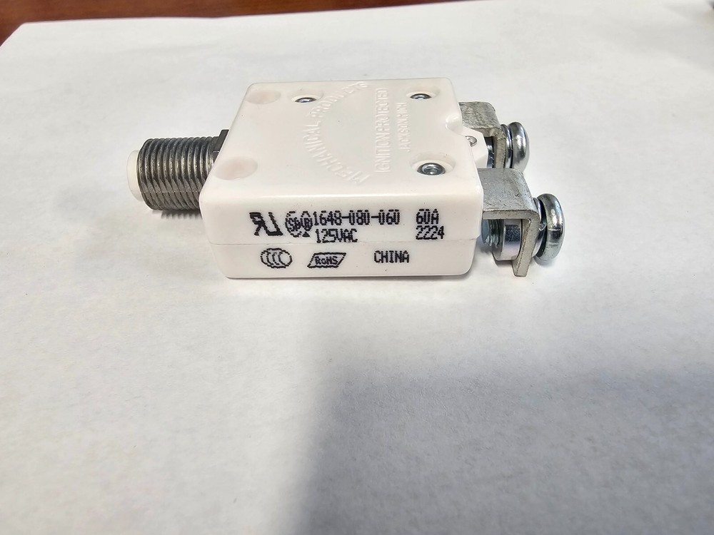 Mechanical Products 1648-080-060-15 Mount Circuit Breaker, 60A