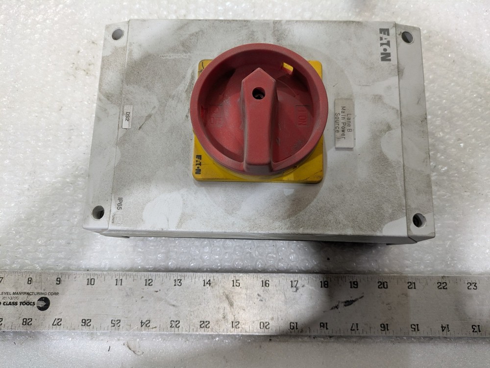 Eaton IP65 Enclosed Rotary Disconnect Switch Isolator On Off Industrial Safety