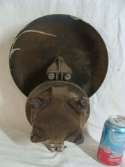 Vintage Henschel Co Electric Fire Alarm Bell Used