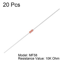 High Precision 10K Ohm NTC Thermistors – 20PC Set for -55 to 250°C Applications