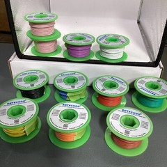 BNTECHGO 18 Gauge Silicone Wire Kit 10 Color Unknown Length (lot of 11)