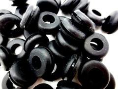 Rubber Grommet Fits 7/16″ Hole 1/16″ Panel, Has 9/32″ ID – Durable! Perfect Fit!