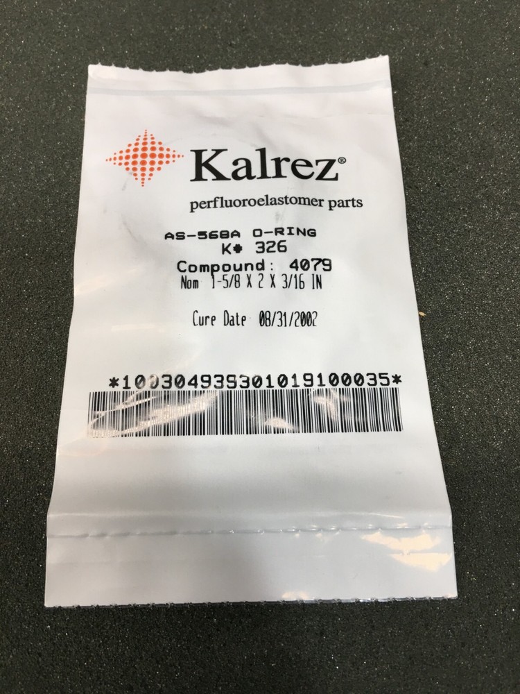 KALREZ AS-568A O-RING K# 326, COMPOUND:4079, 2-326, 122716