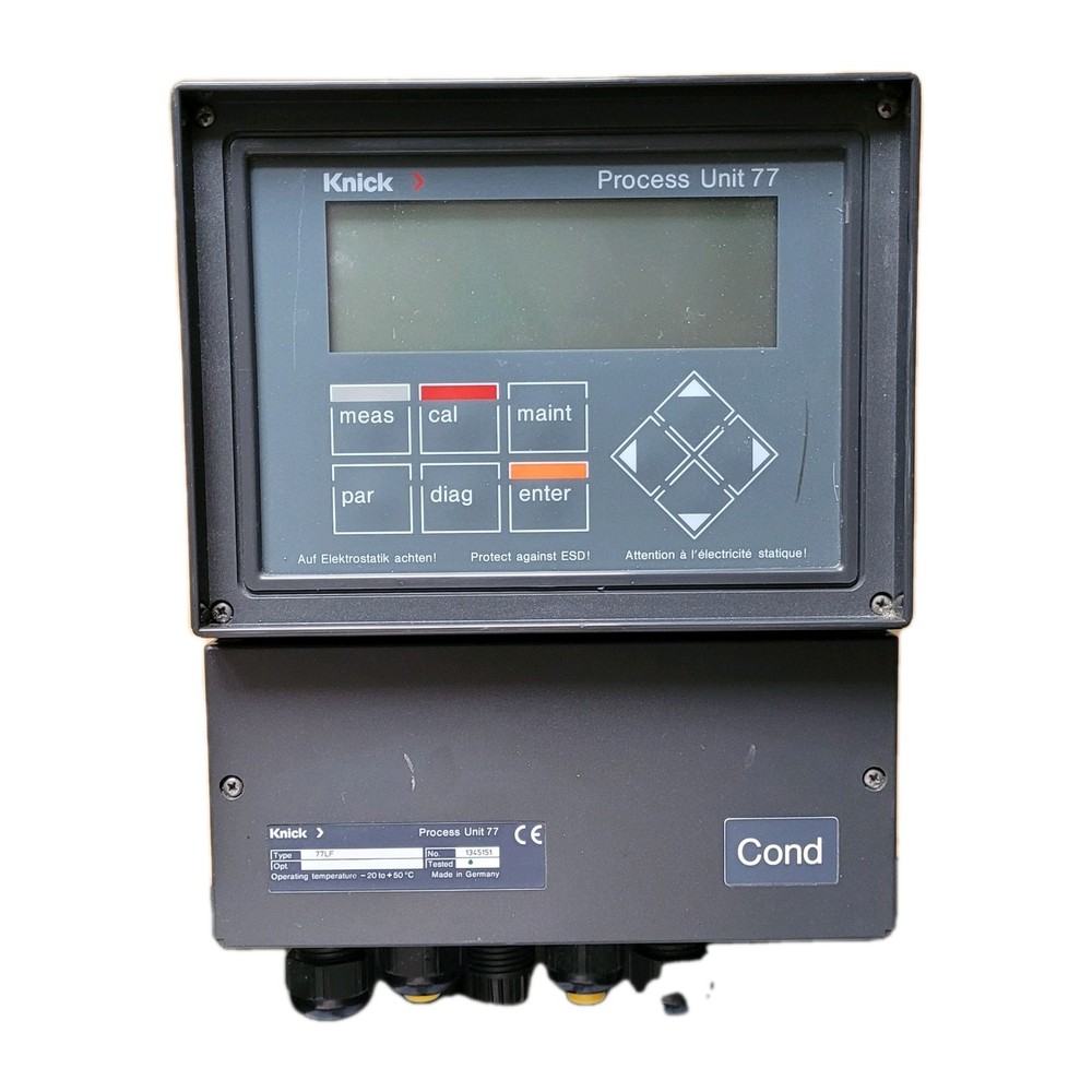 Knick Process Unit 77LF Conductivity Meter Conductivity Controller