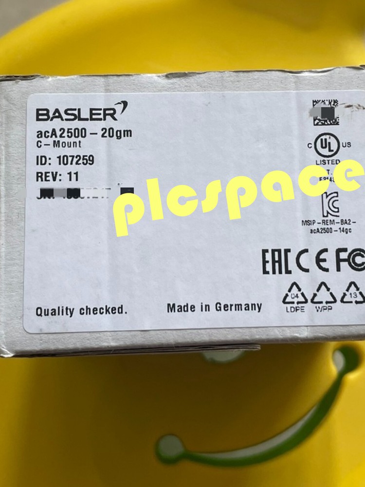 BASLER acA2500-20gm brand new industrial camera acA2500-20gm