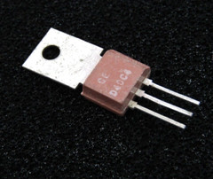 D40C4 Vintage GE NPN Darlington Transistor 40V 500mA — NOS