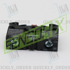 1pcs Siemens 3SB3400-0C Contact Block contact element, 1 NC, screw terminal~