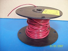 CERRO 14 GA STRAND 100′ RED TWN75 OR T90 NYLON 14 AWG 600V