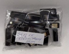 LOT of 25 EPROM IC MEMORY CHIPS – VARIOUS NAME BRANDS