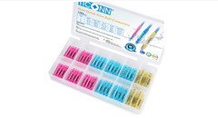 100PCS Heat Shrink Butt Connectors Kit Waterproof Electrical Wire Crimp Terminal