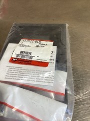 NEW – Wiremold 827PCC-BLK Floor Box Cover Black Plastic Carpet Ring WALKER