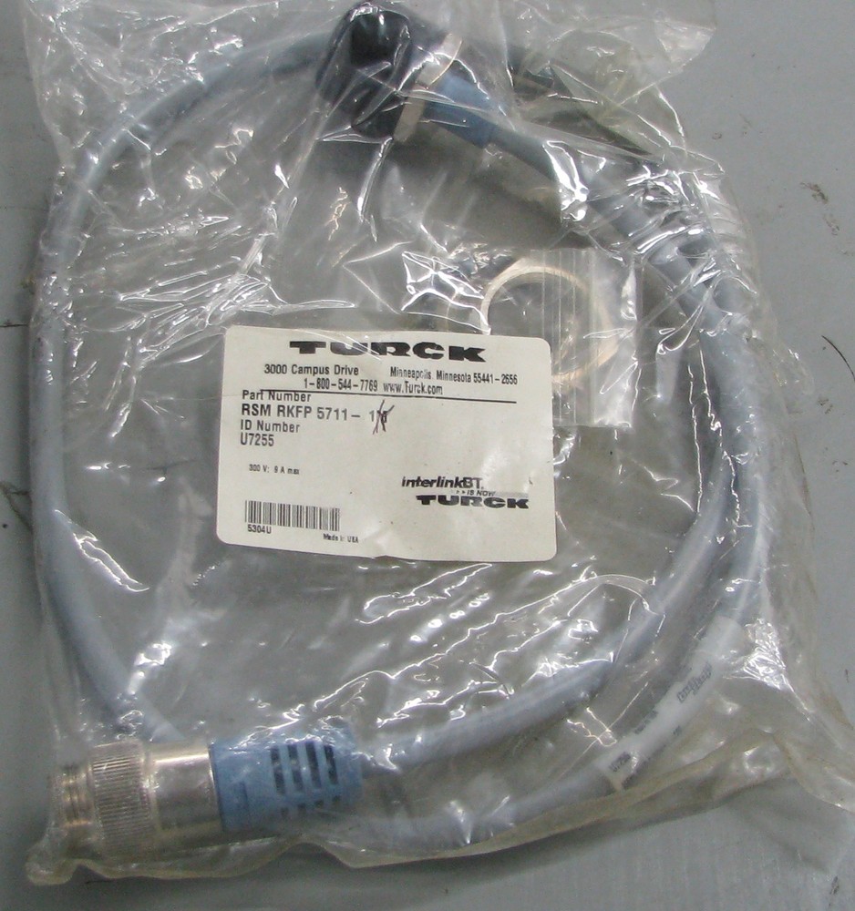 Turck RSM RKFP 5711-1M/RKFP57111M InterlinkBT Cable/Cables