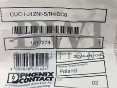 SEALED Phoenix Contact CUC-I-J1ZNI-S/R4IDC8 RJ45 Jack Insert 1417274 Lot of 5