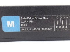 1013372 XLR Safe Edge Break Box 4-Pin Male