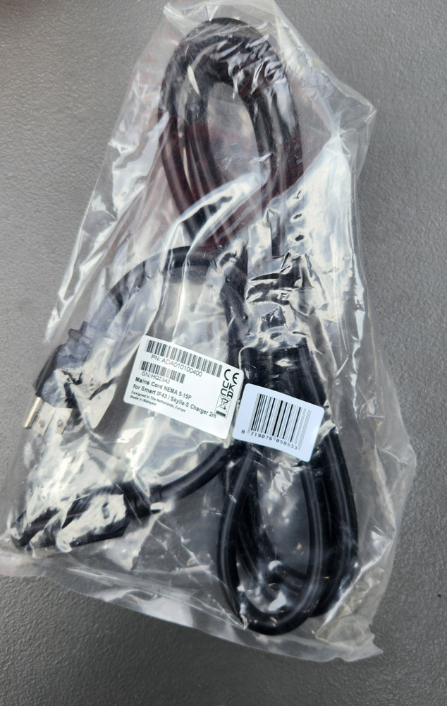 Victron Energy ADA010100400 Mains Cord NEMA 5-15P for Smart IP43/Skylla-S Charge