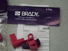 Brady Oversize Breaker Lockout # 65321 Fuse Blockout # 65691 and 65751 65690 LOT