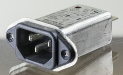 Panel Mount Power Inlet Socket IEC C14 250V 10A New