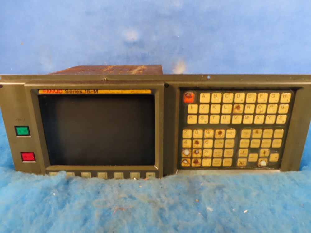 GE Fanuc 15-M CNC Panel A02B-0163-C245 HIM HMI MONITOR N860-3161-T101 90-DAY WAR