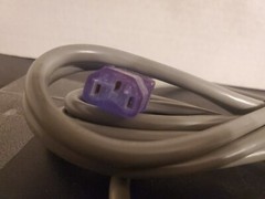 Power Cord 3 Prong (18AWG 0.824mm) CSA LL90989 type SJT 3/C 105° C Medical Grade