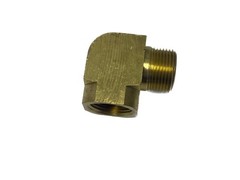 (6) NOS Parker 3/4” MNPT x 3/4” FNPT 90° Brass Street Elbow 2202P-12-12