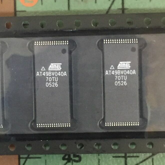 Atmel Flash Memory AT49BV040A-70TU 512Kx8 Bit IC Pb-Halide Free 2pcs