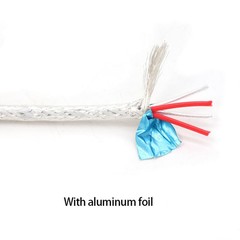 PTFE Silver Plated Shielded Wire Multicore Strand Copper Wire 2*0.15mm²-6*0.2mm²