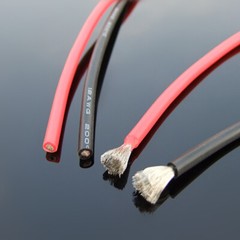 8AWG-30AWG Red/Black Flexible Silicone Wire 600V Tinned Copper Wire For RC Model