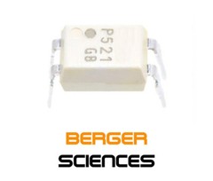 5 Pack of TLP521-1GB TLP521 P521-1GB P521 DIP-4 IC Optocouplers (USA Shipper)