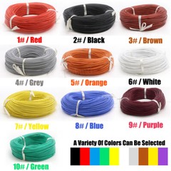 Flexible Silicone Cable Wire 2AWG – 30AWG High Temp 0.08mm Tinned Copper Wire UL