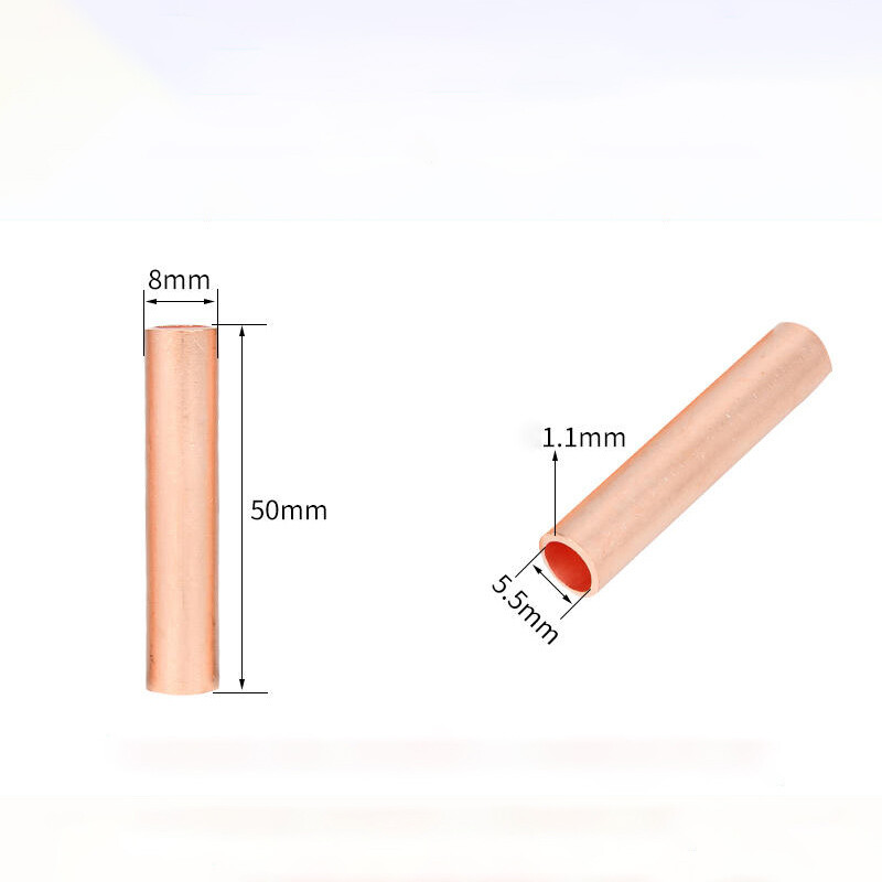 Copper Pipe Tubing-Copper Connecting Pipe 10mm² – 400mm² Joint Small Copper Tube