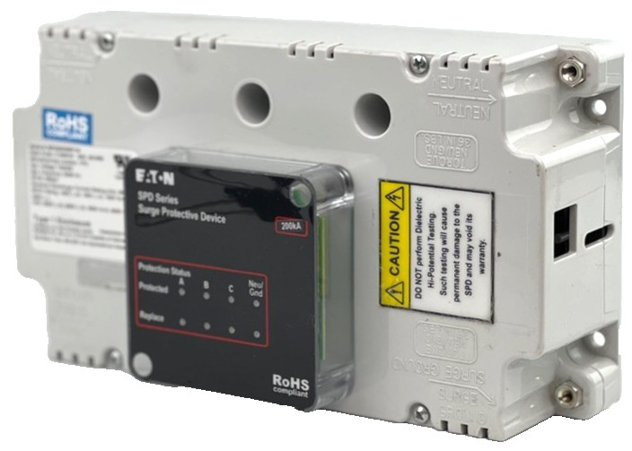 Eaton SPD120208Y2A Surge Protector 120/208V 50/60Hz SCCR: 200kA SPD Series