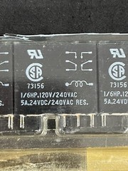 RKA-11DZ-24 POWER RELAY 24VDC 4A DPDT POTTER & BRUMFIELD (LOT OF 1)