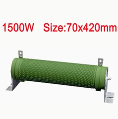 10W-7KW Ceramic Resistor 1Ω-200Ω Inverter Load Test w/Mounting Kit High-quality