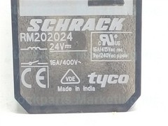 Lot 8pcs Schrack RM202024 Relay 24V 30 Days Warranty Expedited Shipping