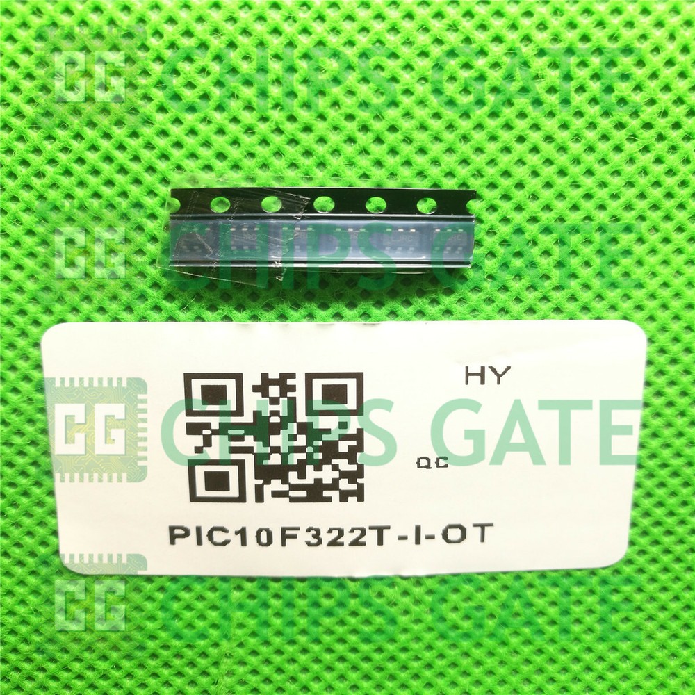 6PCS PIC10F322T-I/OT IC MCU 8BIT 896B FLASH SOT23-6 Microchip