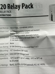 Acuity Controls, Dimming 2583J5 nlight RPP20 D 24V EFP G2 New In Box!