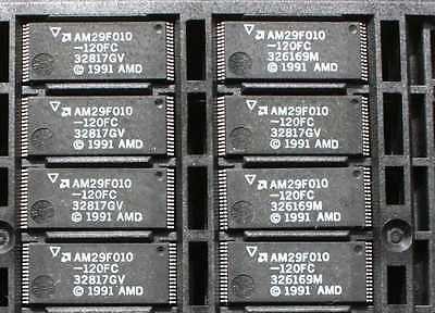 1MBit FLASH AMD # AM29F010-120FC in TSOP Package – Lot of 10