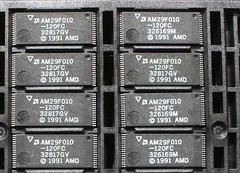 1MBit FLASH AMD # AM29F010-120FC in TSOP Package – Lot of 10