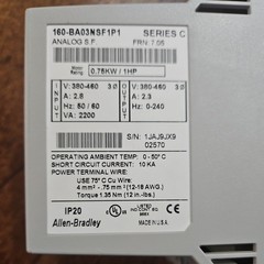 ALLEN BRADLEY 160-BA03NSF1 / 160BA03NSF1