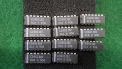 15x NOS vintage RCA IC CD4011BE 4 channel NAND gate IC