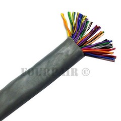 CAT3 Riser CMR 25 Pair 24AWG Bulk Voice Telco Trunk Backbone Cable Gray – 50FT