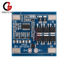 3S 12V 18650 Li-ion Battery Protection Board with Balance & Temperature Control