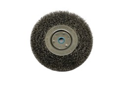 NEW Weiler 6” x 3/4” 5/8” – 1/2” Bore 0.012” Wire Crimped Steel Wire Wheel Brush